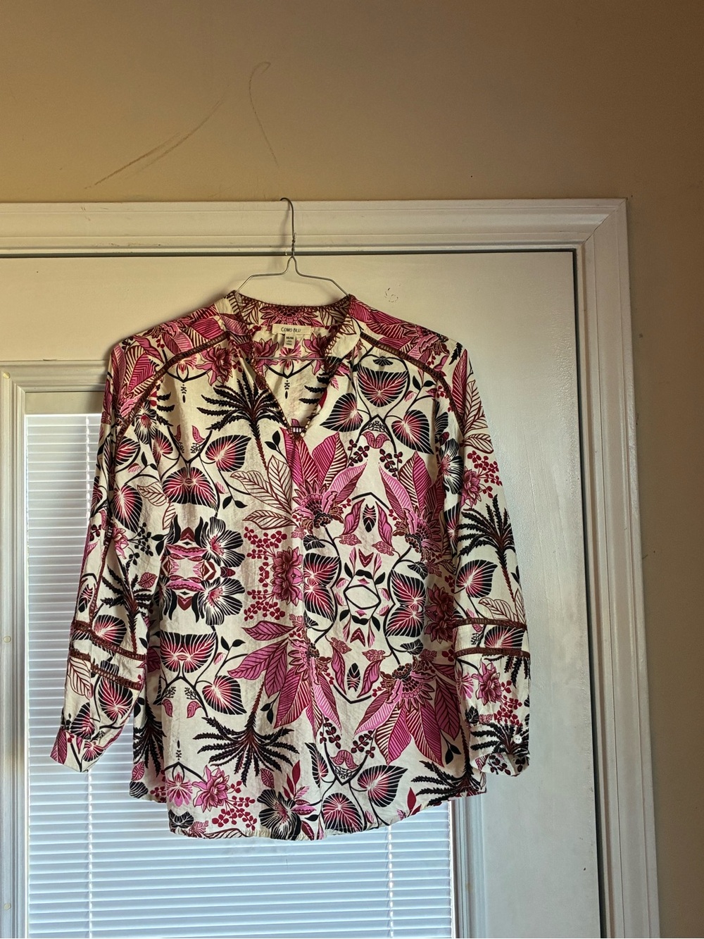 Women’s COMO BLU Floral  Blouse Mefium